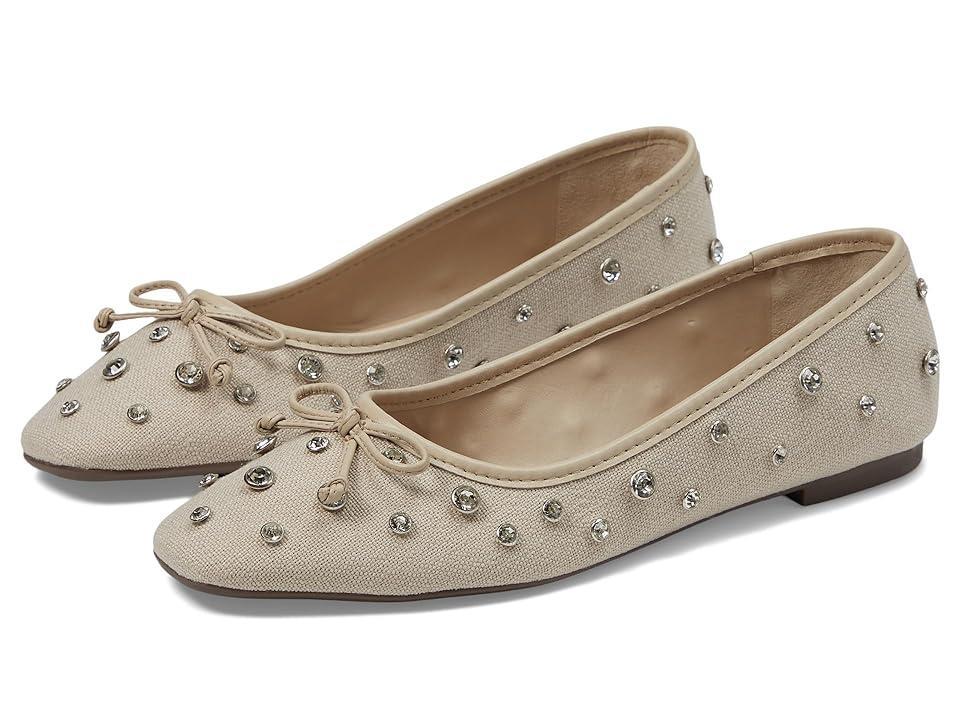 Schutz Arissa Shine (Oyster) Women's Flat Shoes Product Image