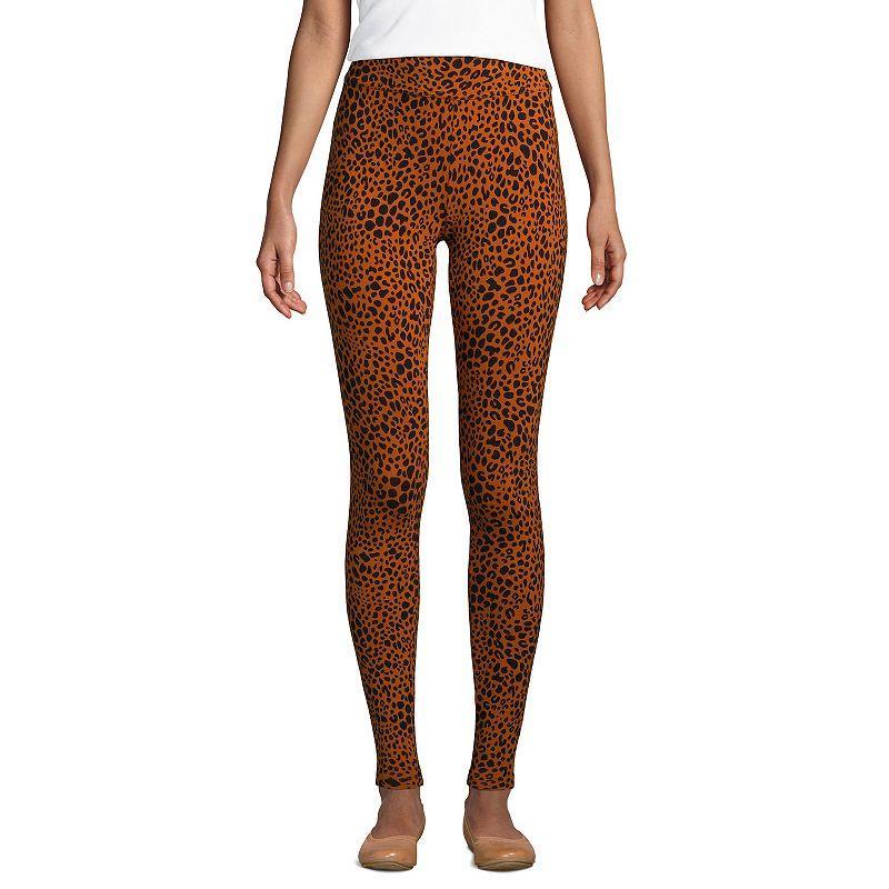 Petite Lands End Starfish Leggings, Womens Product Image