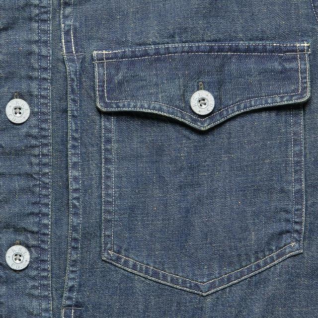 Denim Montgomery Jacket - Indigo Product Image