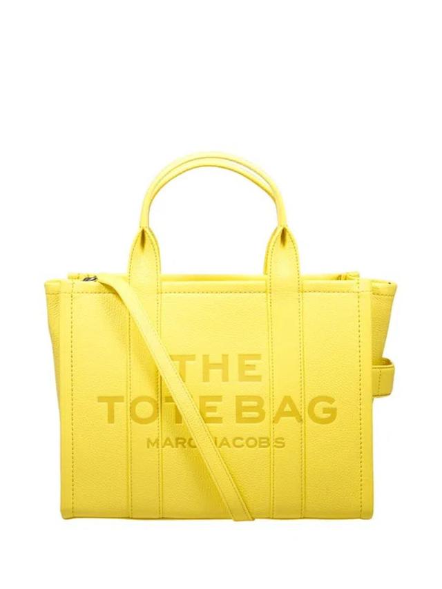 MARC JACOBS The Medium Tote Bag In Yellow Product Image