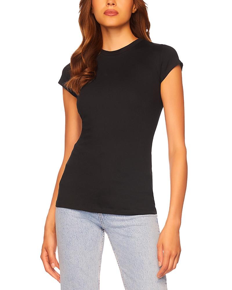 Susana Monaco Fitted Cap Sleeve Tee product image