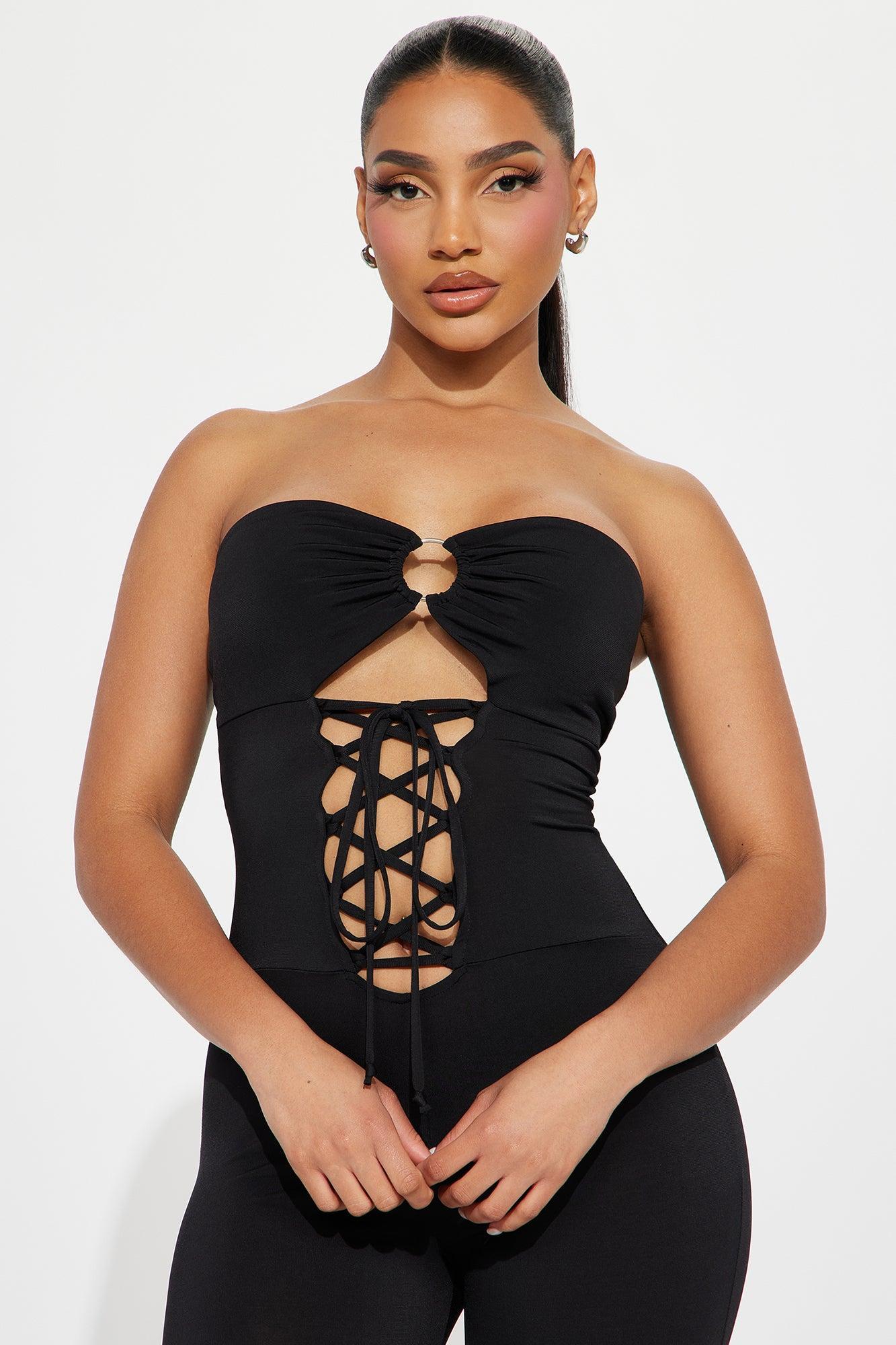 Dancing All Night Jumpsuit - Black Product Image