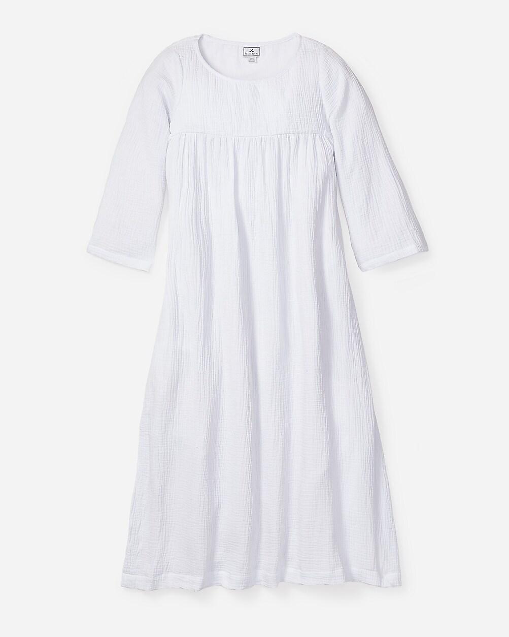 Petite Plume™ women's gauze Provence nightdress Product Image