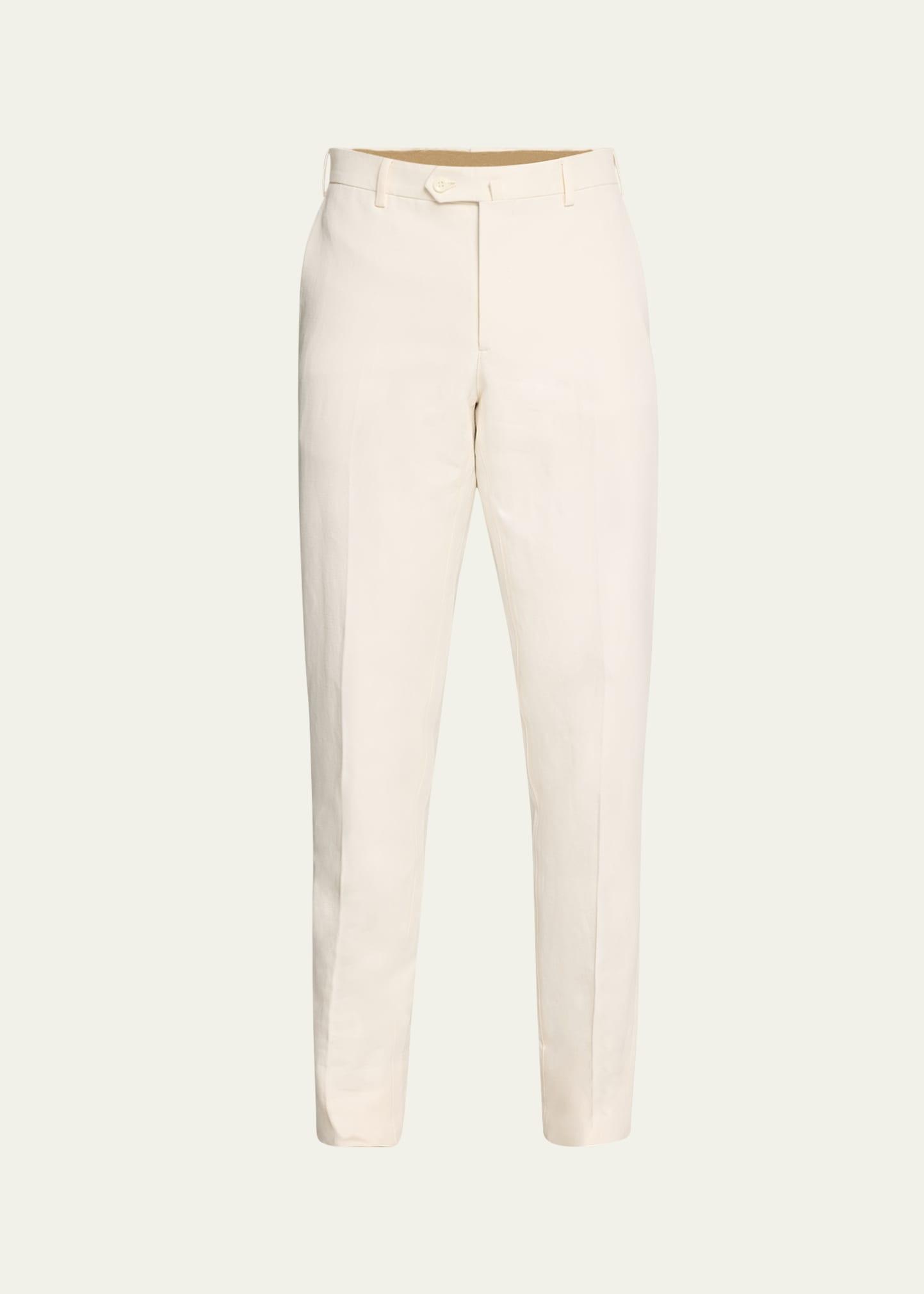 Mens Pantaflat Flat-Front Trousers Product Image