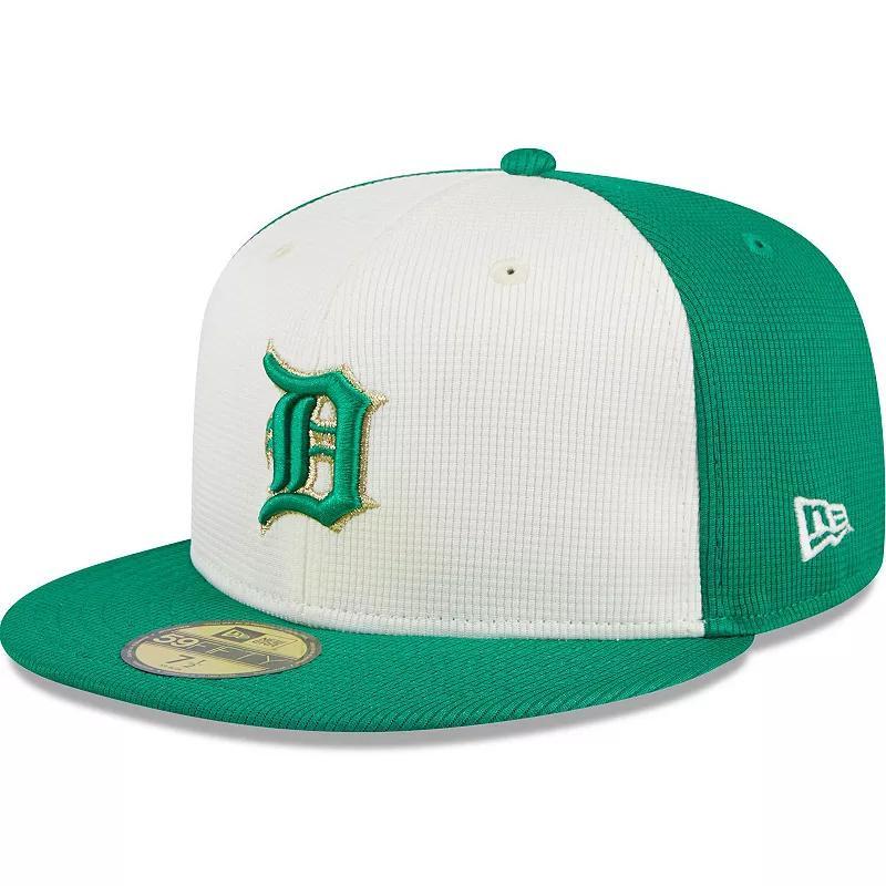 Mens New Era /Green Detroit Tigers 2024 St. Patricks Day 59FIFTY Fitted Hat Product Image