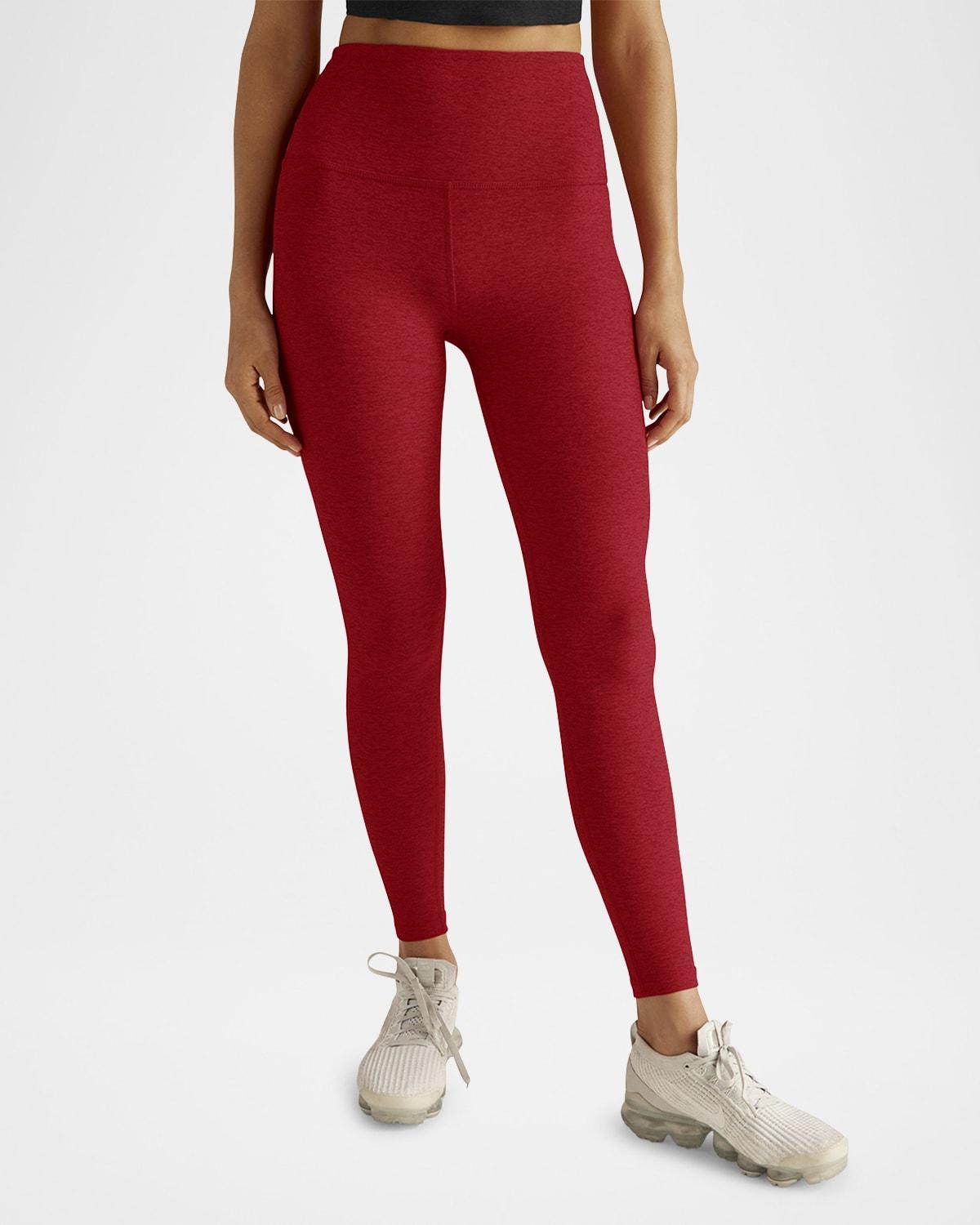 Caught in the Midi High-Waist Space-Dye Leggings Product Image