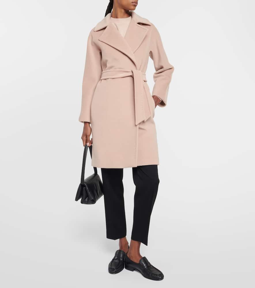 Estella Wool And Cashmere Coat In Brown Product Image