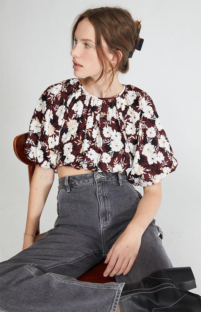 MINKPINK Womens Maya Crop Top - Product Image