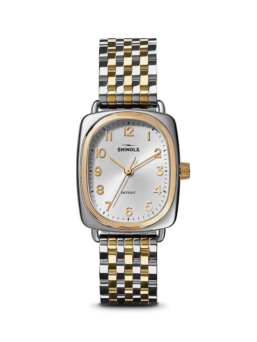 Womens Bixby Two-Tone Stainless Steel Bracelet Watch Product Image