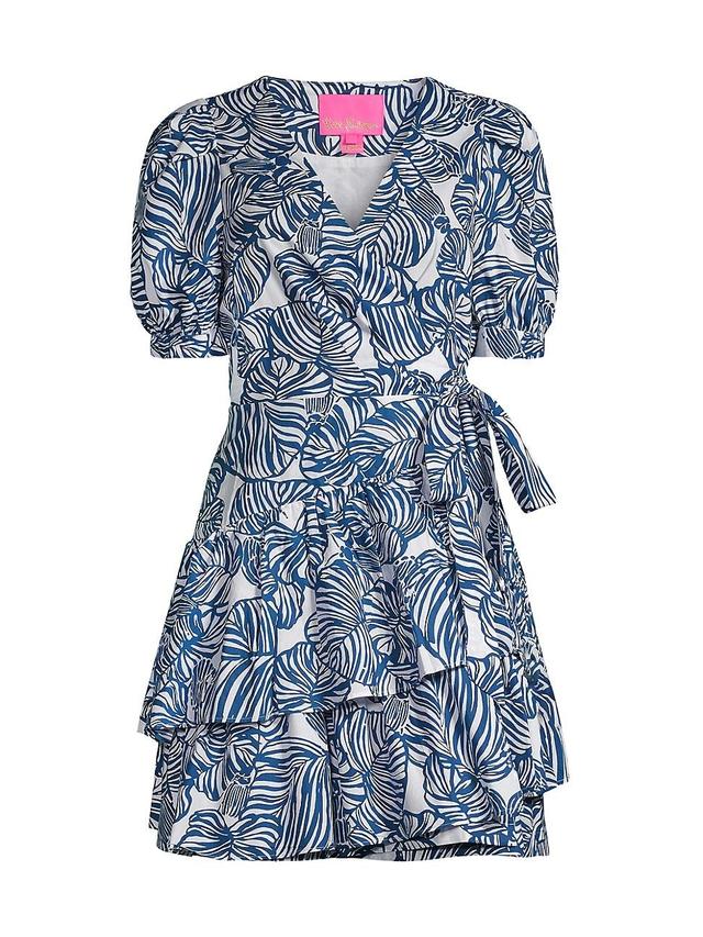 Lilly Pulitzer Alexandria Cotton Wrap Dress Product Image