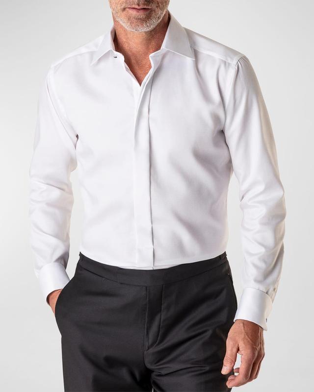 Eton Contemporary Fit Cotton Tuxedo Shirt Product Image