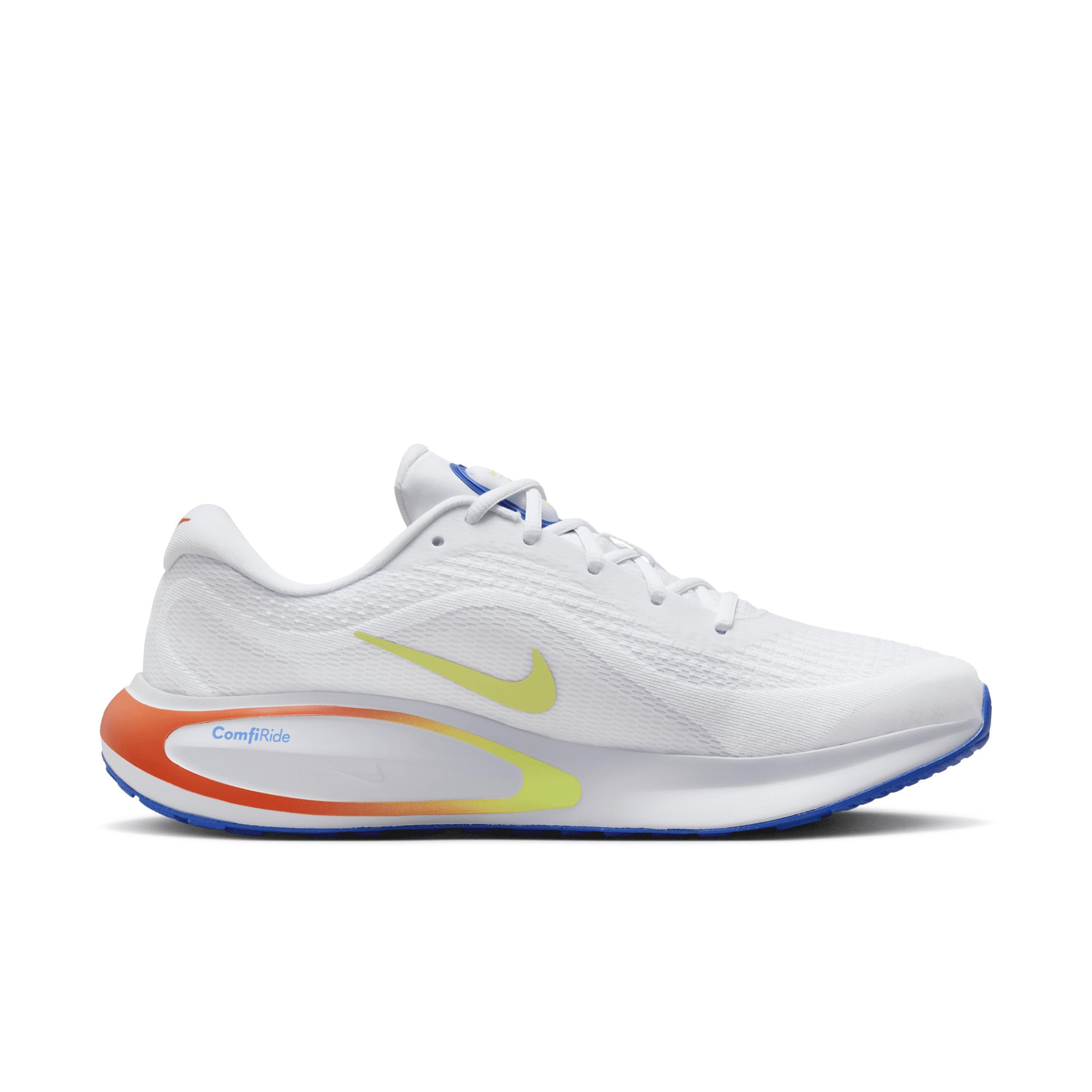 Nike Mens Nike Journey Run - Mens Running Shoes Grey/White/Blue Product Image