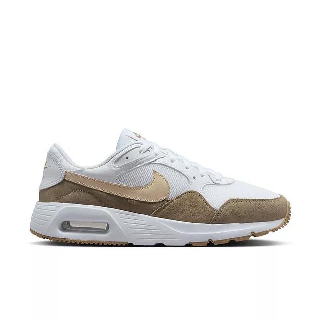 Nike Air Max SC Mens Sneakers White Sanddrift Green Product Image