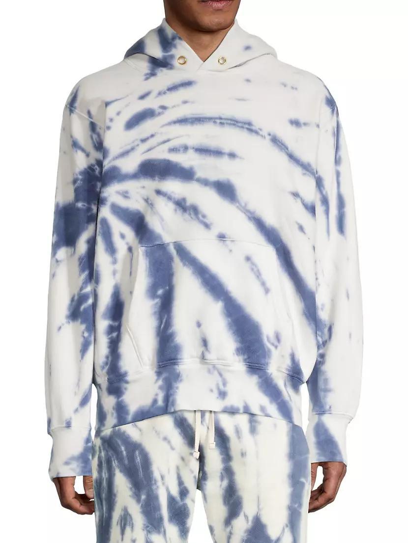 Tie-Dye Cropped Hoodie Product Image