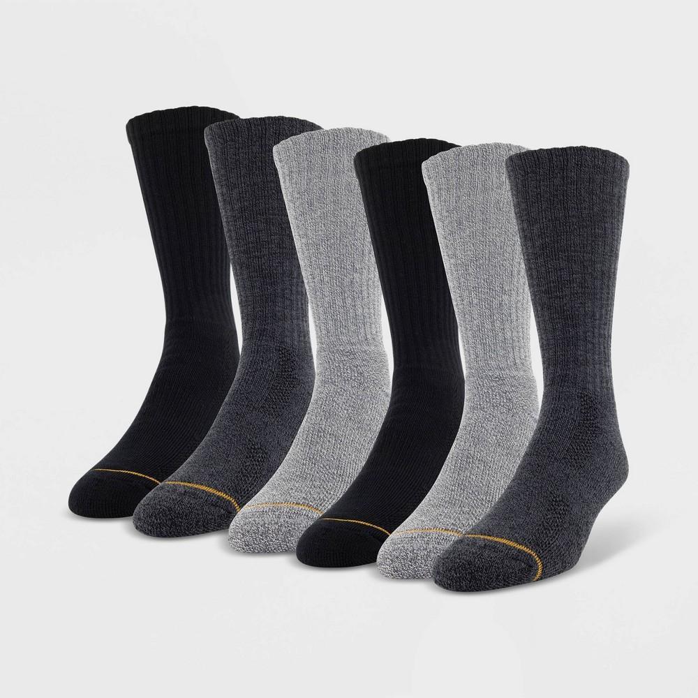 Signature Gold by GOLDTOE Mens Repreve Modern Essential Crew Socks 6pk 6-12.5 Product Image