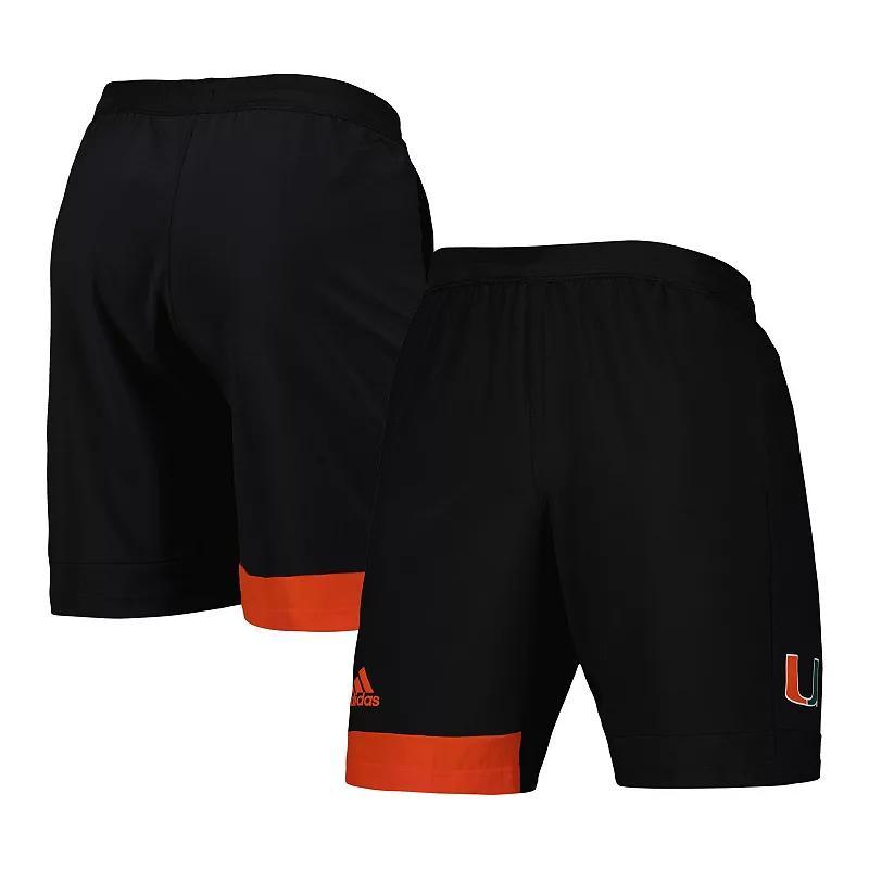 Mens adidas Miami Hurricanes AEROREADY Training Shorts Product Image