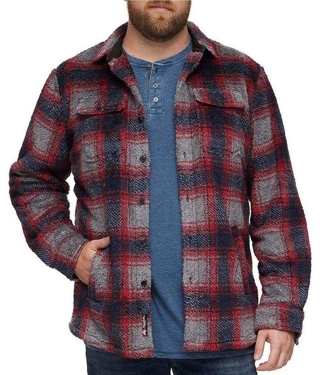 Flag And Anthem Big & Tall Atoka Sherpa Shirt Jacket Product Image