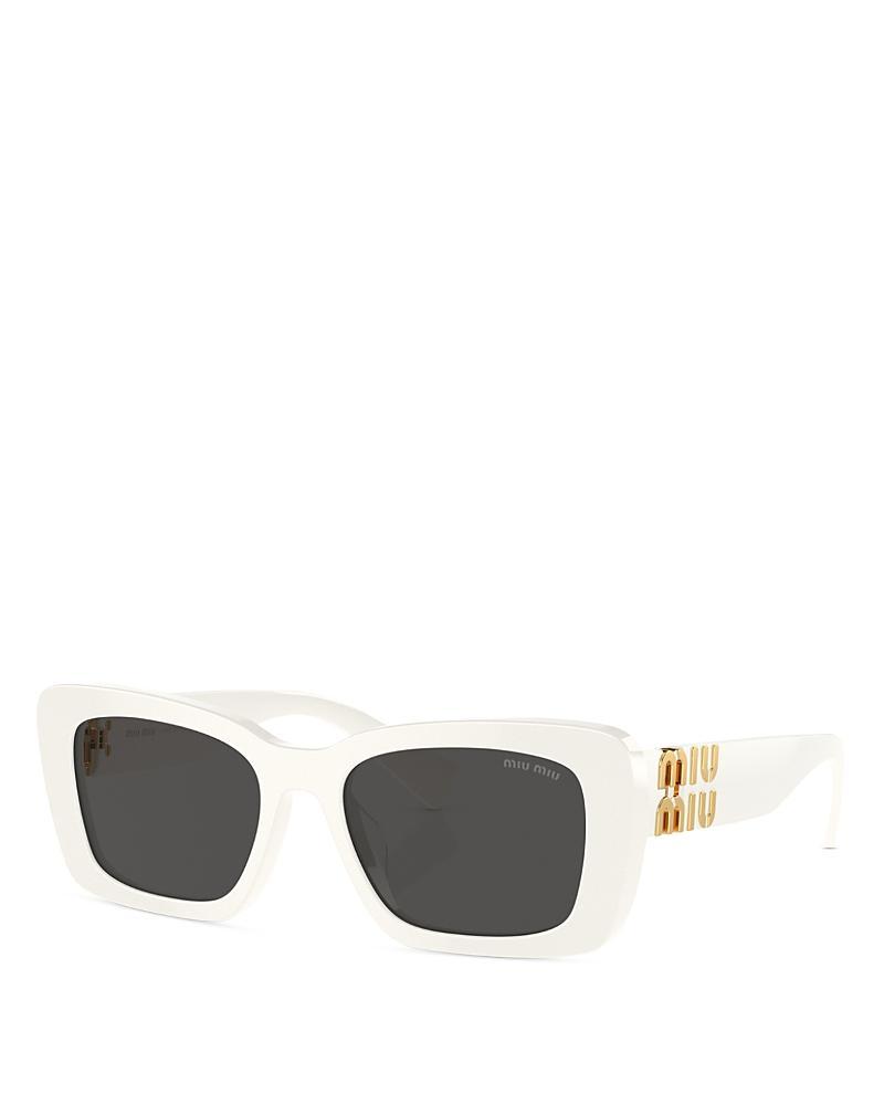 Miu Miu Rectangle Sunglasses, 53mm Product Image