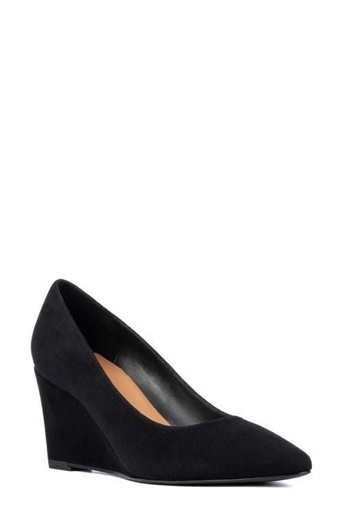 Posie Suede Wedge Pumps Product Image