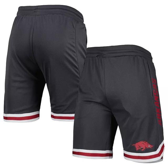 Mens Colosseum Charcoal Arkansas Razorbacks Continuity Shorts Product Image