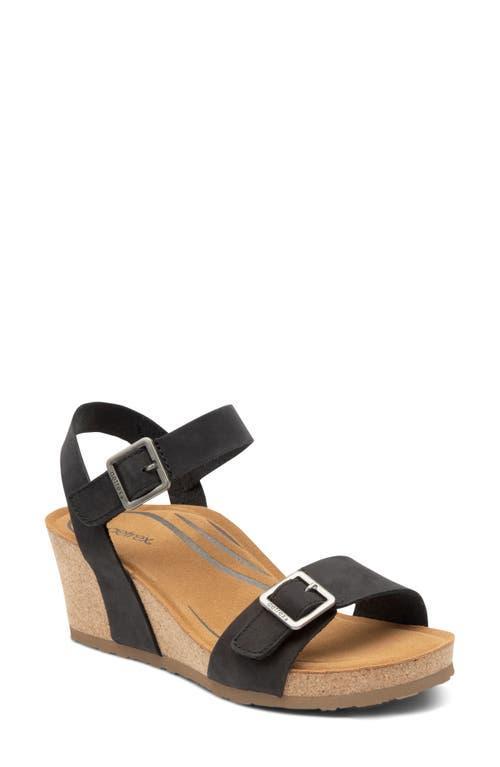 Aetrex Lexa Wedge Sandal Product Image