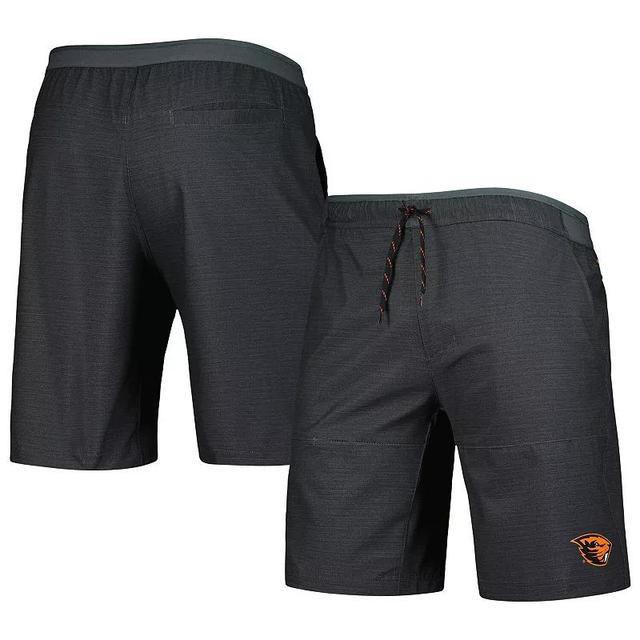 Mens Columbia Heathered Gray Oregon State Beavers Twisted Creek Omni-Shield Shorts Product Image