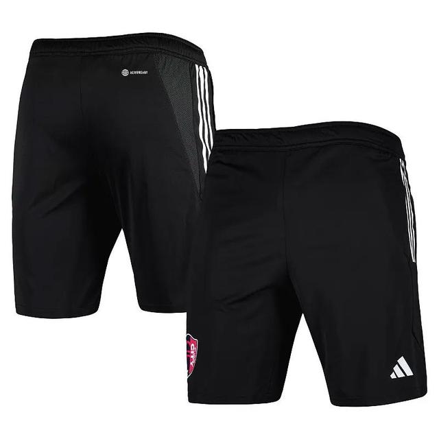 Mens adidas Black St. Louis City Sc 2023 On-Field Aeroready Training Shorts Product Image