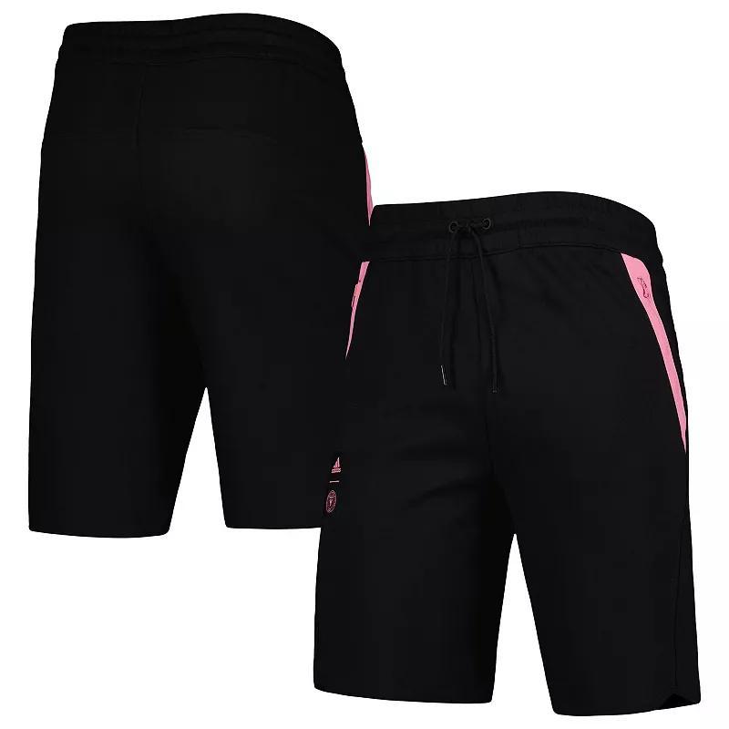 Mens adidas Black Inter Miami CF 2023 Player Travel Shorts Product Image