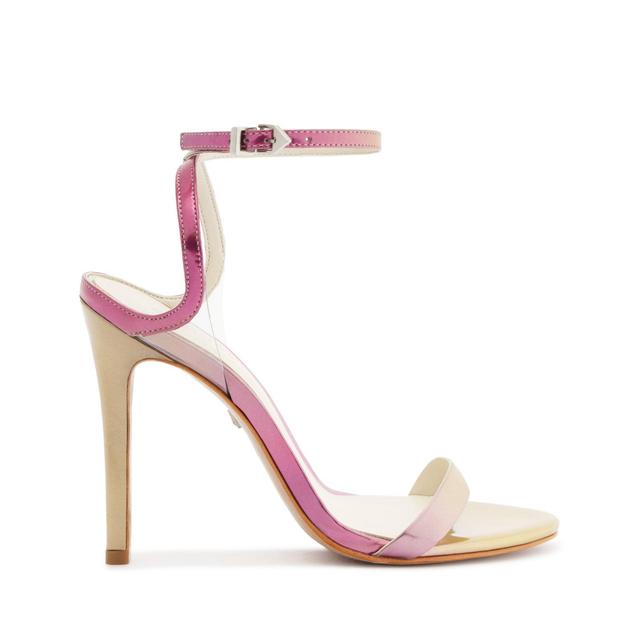 Skye Vinyl and Specchio Leather Sandal Female Product Image