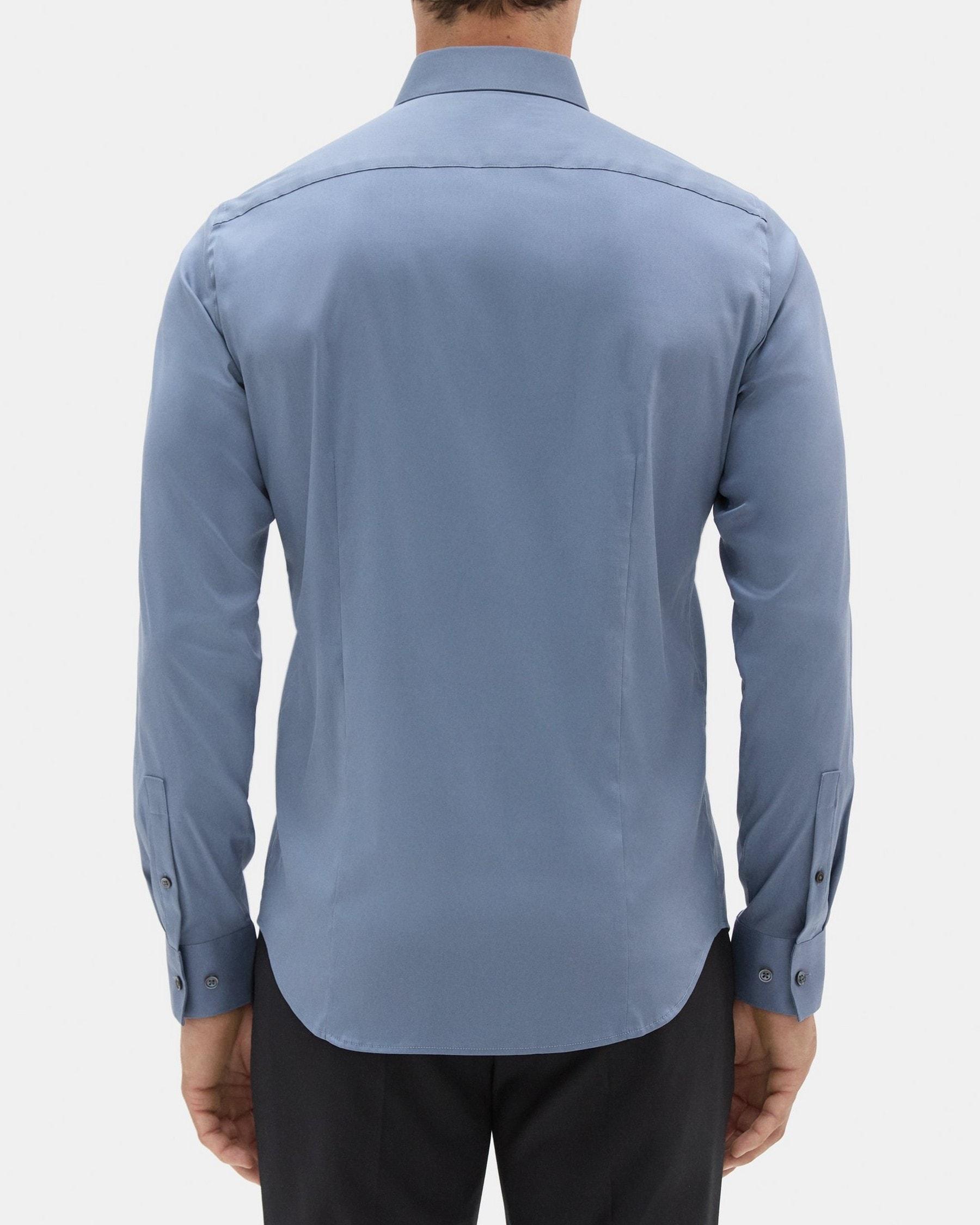 Tailored Shirt In Stretch Cotton Product Image