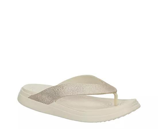 Crocs Getaway Womens Glitter Sandals Product Image