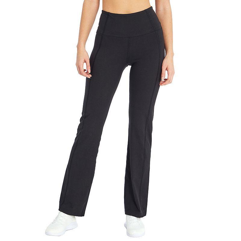 Womens Marika Sophia High Rise Tummy Control Flared Yoga Pants Product Image