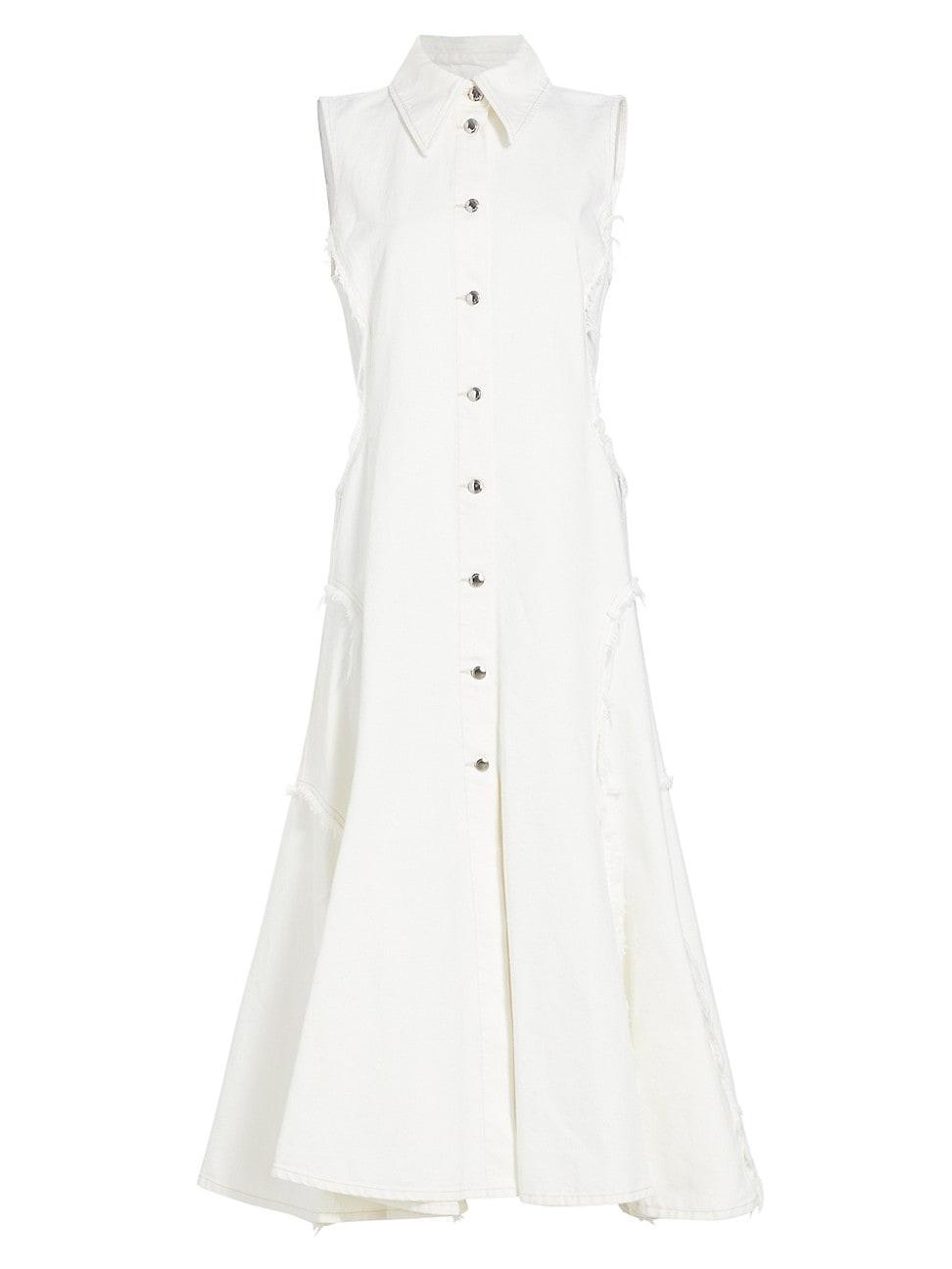 Chlo Sleeveless Maxi Shirtdress Product Image