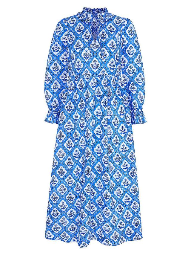 Womens Ocean Trellis Mumbai Dress Product Image