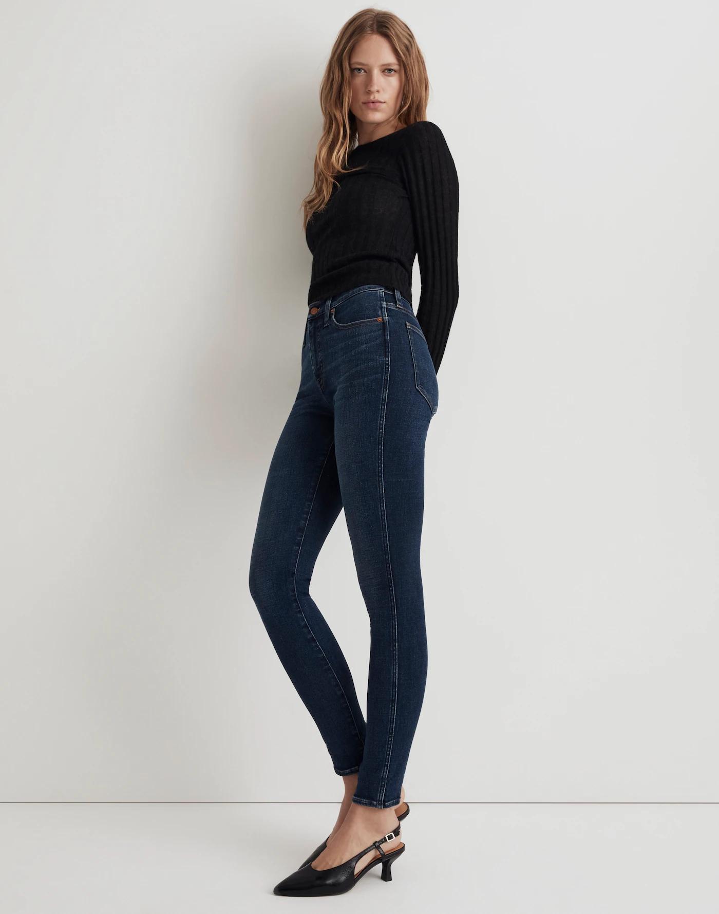 Tall 10" High-Rise Skinny Jeans Product Image