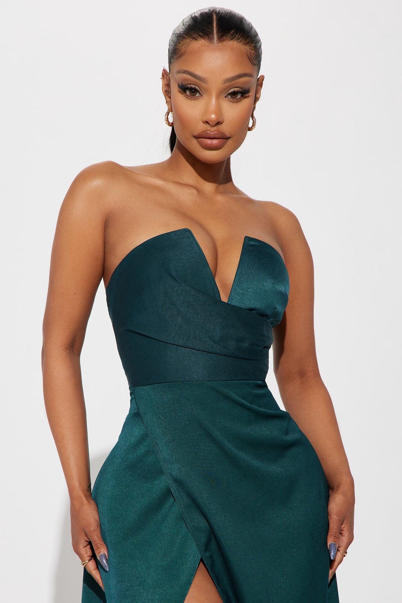 Alyssa Gown - Emerald Product Image