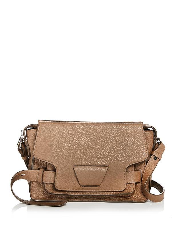 Womens Beacon Suede Crossbody Bag Product Image