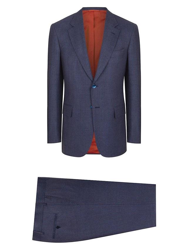 Mens Woven Suit 2 Buttons Product Image