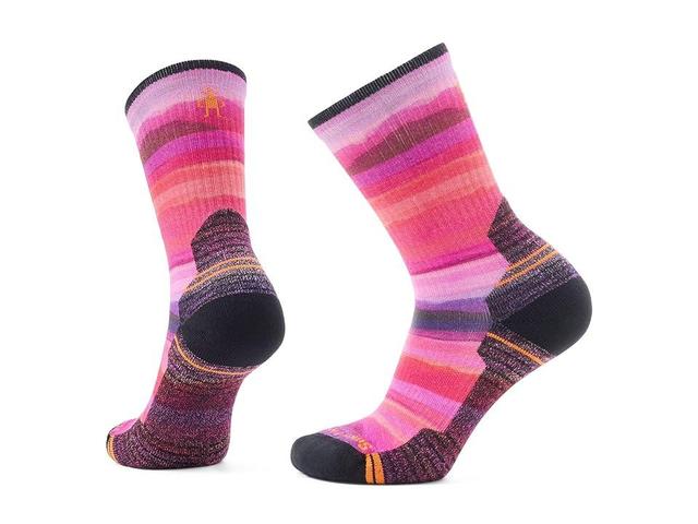 Smartwool Hike Light Cushion Hilltop Daydream Print Crew Socks (Power ) Women's Crew Cut Socks Shoes Product Image