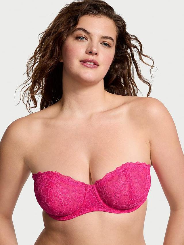 Sexy Tee Unlined Lace Strapless Bra Product Image