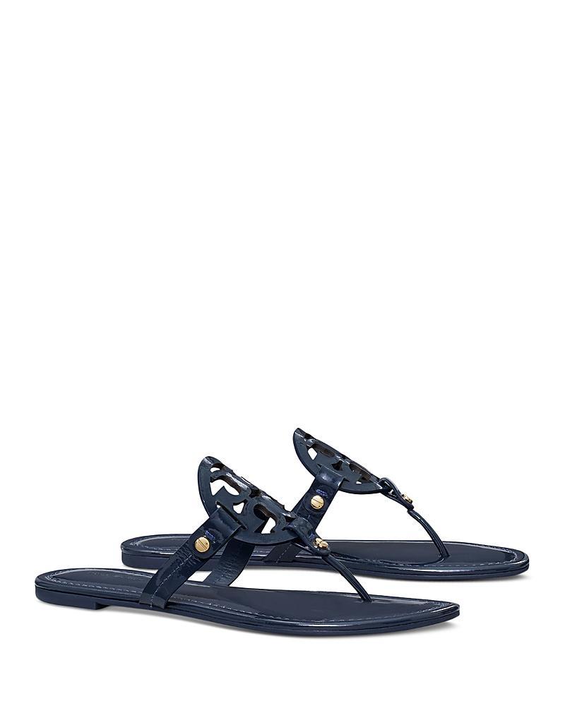 Womens Miller Patent Leather Thong Sandals Product Image