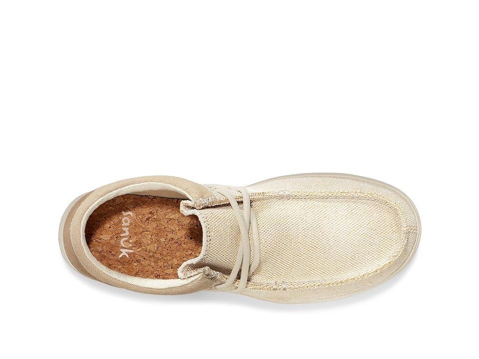 Sanuk Shaka Lite 2 Sparkle (Golden Wheat) Women's Shoes Product Image