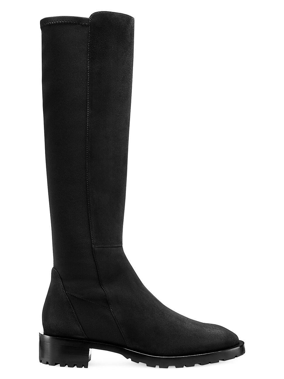 Womens 5050 Suede Knee-High Lug Boots product image