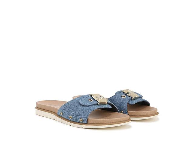 Dr. Scholl's Nice Iconic Flat Sandal Denim) Women's Sandals Product Image