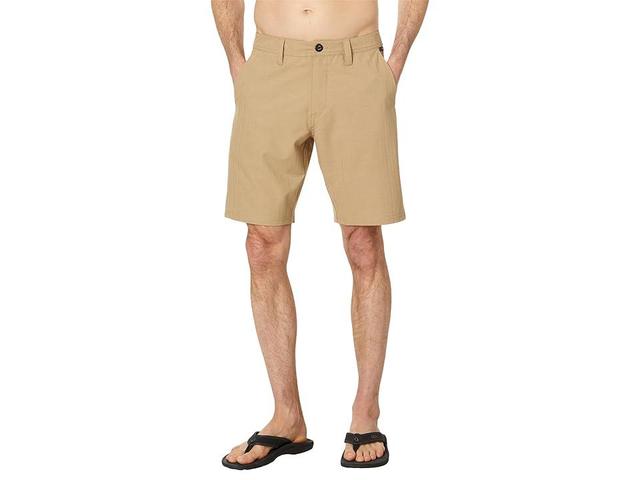 Volcom Frickin Cross Shred Slub 20 Hybrid Shorts (Dark ) Men's Shorts Product Image