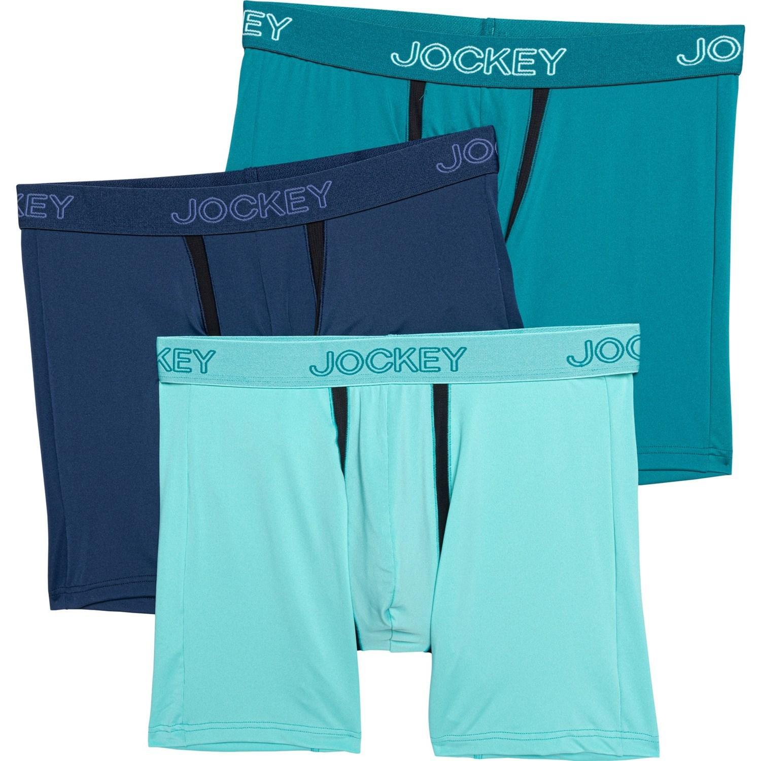 Jockey No-Chafe Pouch Boxer Briefs - 3-Pack Product Image