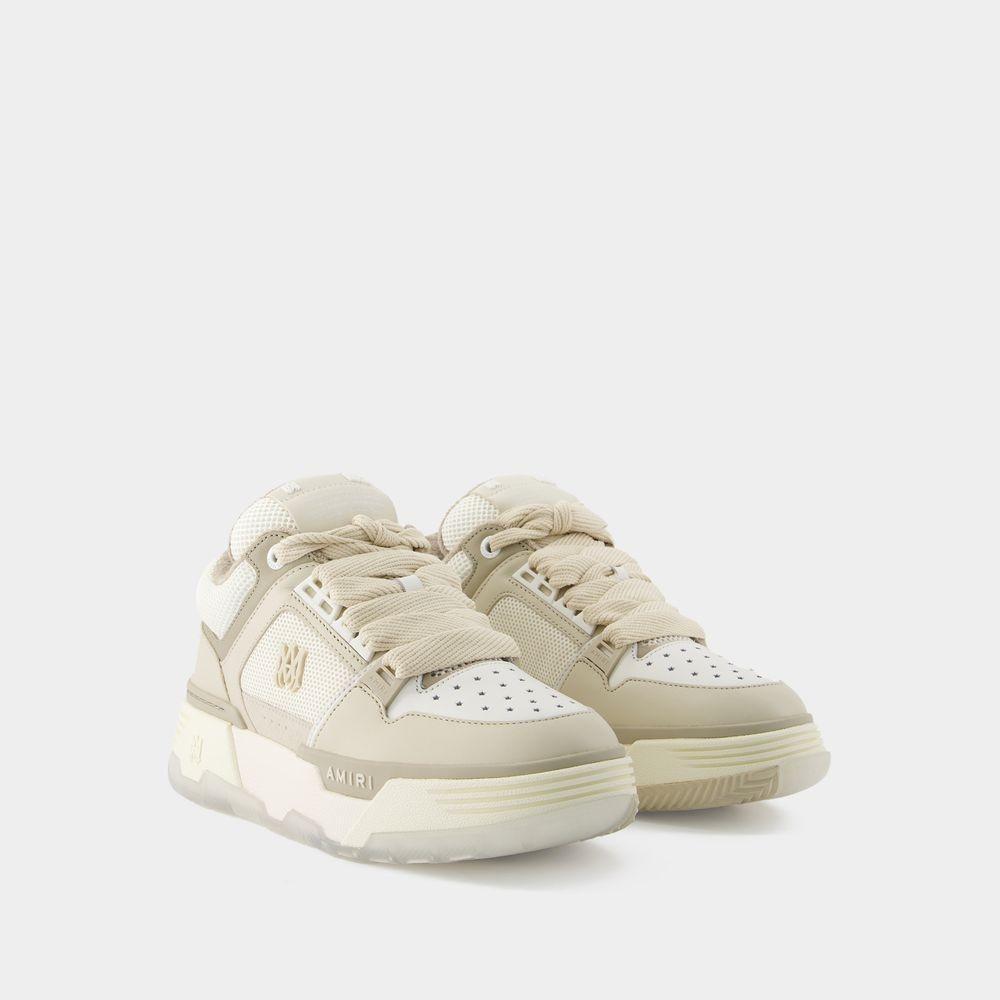 Men's Ma-1 White/beige Sneaker | Size 46 | Amfosr1037le Product Image