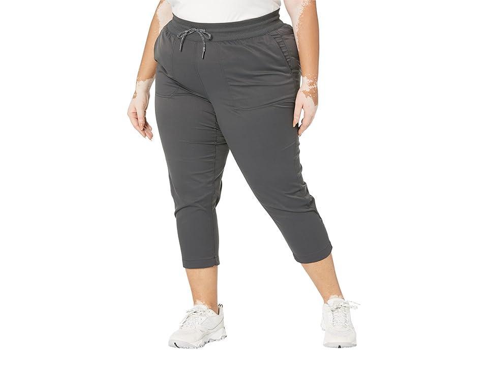 The North Face Women's Plus Aphrodite Motion Capri Asphalt Grey Product Image