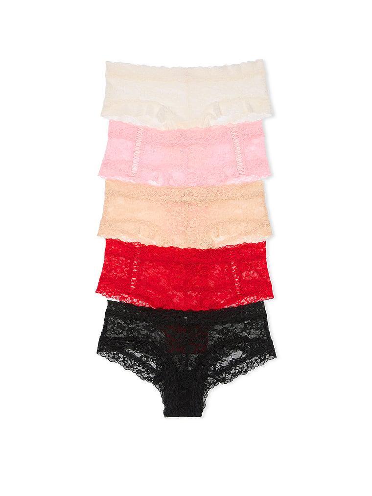 5-Pack Lace Cheeky Panties Product Image