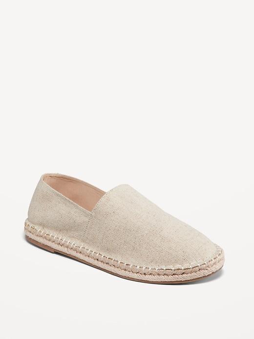 Canvas Espadrille Flats Product Image